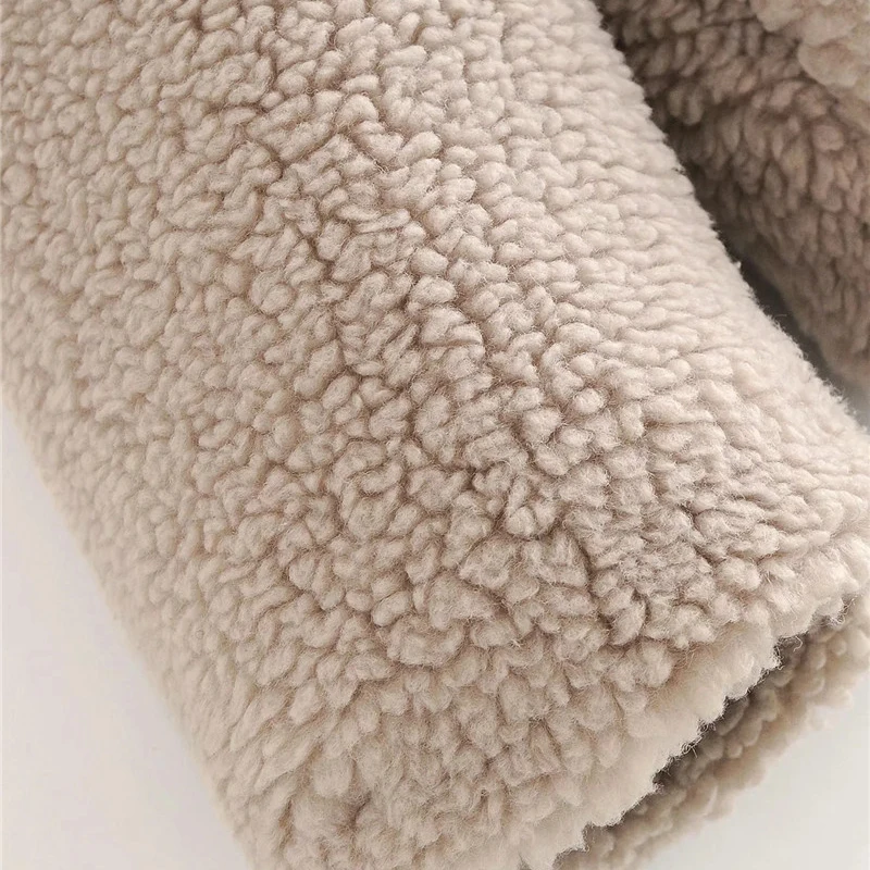 

Merodi 2020 new fashion women hm turtleneck woolen streewear jackets female casual zipper winter oversize thick jacket coats