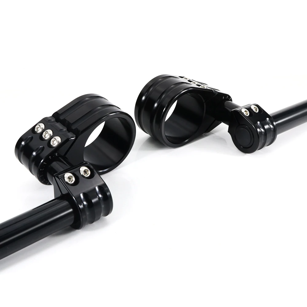 Зажим для Руля Мотоцикла Универсальный Регулируемый зажим руля 37 мм 41 43 50 53 55 |