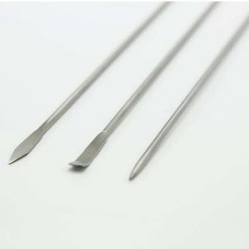 

3 шт./компл. ложка для микро лекарств из нержавеющей стали, лабораторное оборудование, ложка для лекарств 22 см