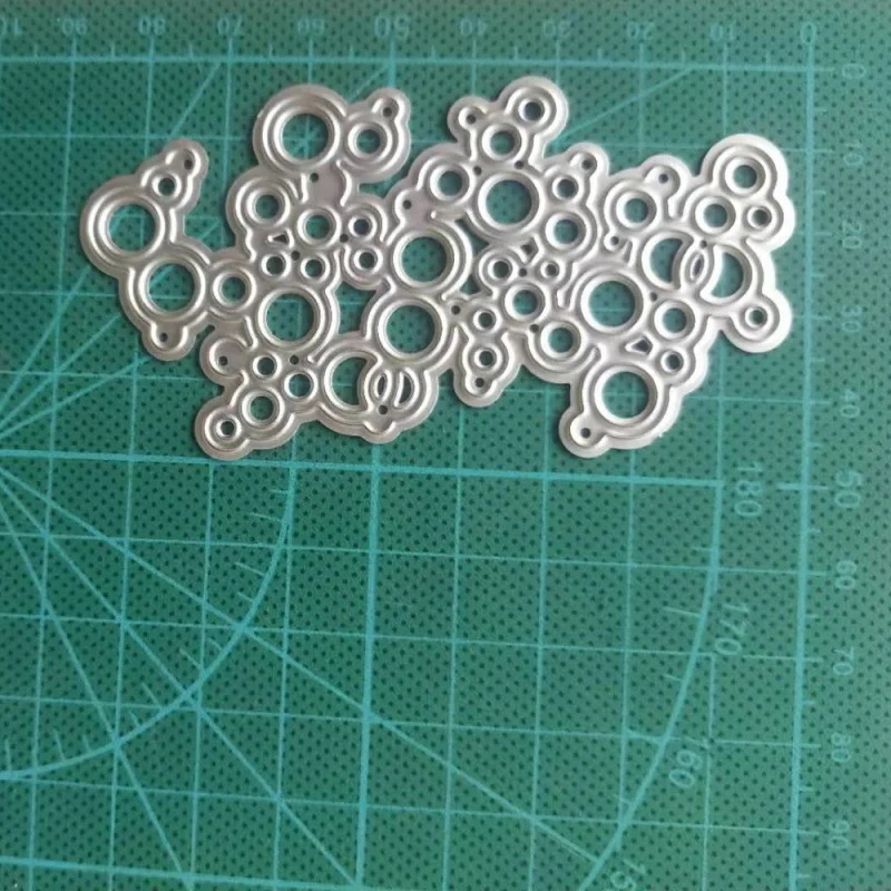 Круглый трафарет для рукоделия металлические Вырубные штампы резак бумаги