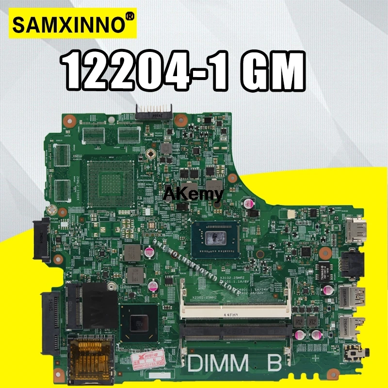 12204 1 для For DELL INSPIRON 2421 3421 5421 материнская плата ноутбука CN 07GDDC com двухъядерный