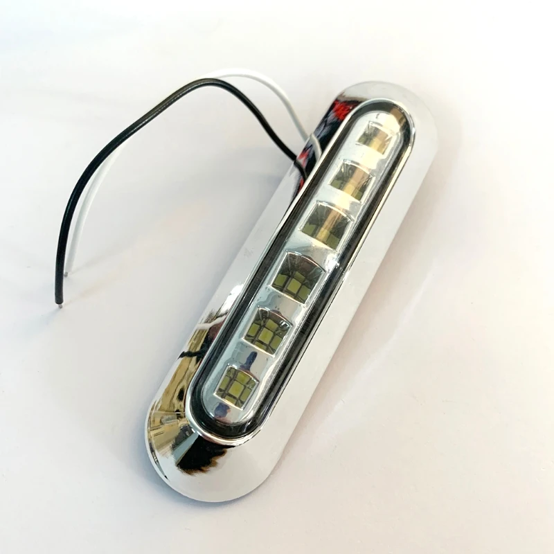 

1Pair 6LED Light Car Trailer LED Side Marker Light Trailer Lights Rear Side Lamp 10-30V
