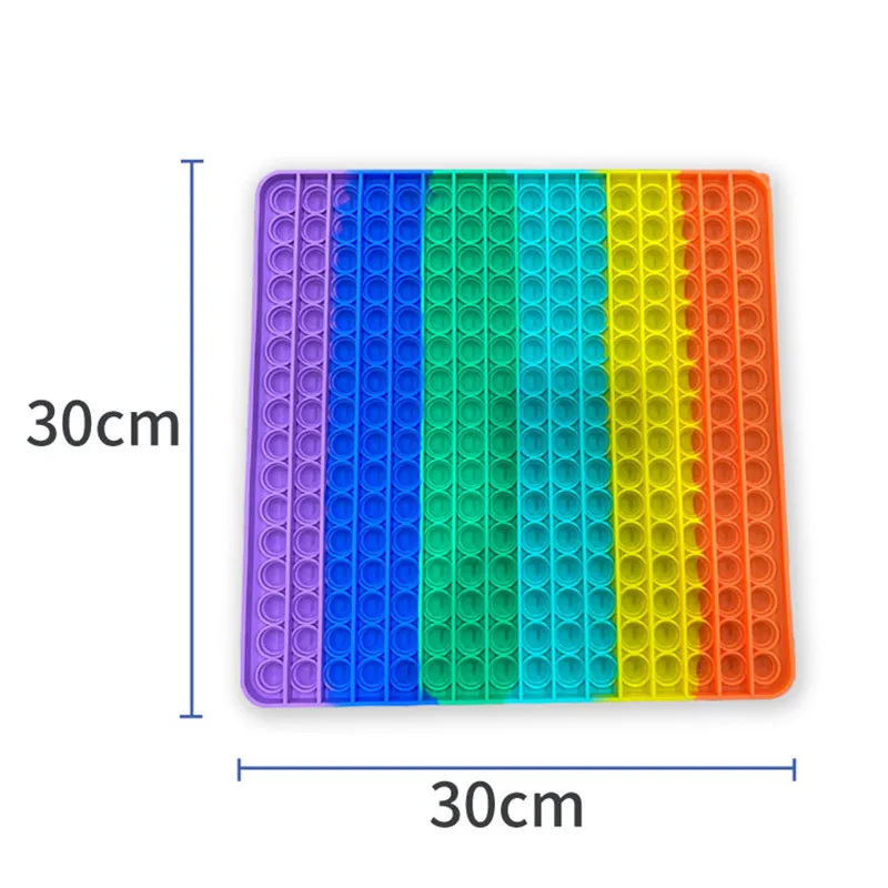 

Big Bubble Fidget Toys Push Bubble for Schoolbag Board Pendant Hot Adult Stress Relief Squishy Kids Anti-Stress Squeeze