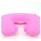 1 шт. воздушный надувной U-shape форме, благодаря чему создается ощущение невесомости с Подушка под шею для отдыха на открытом воздухе Портативный складной самолет дорожные сумки