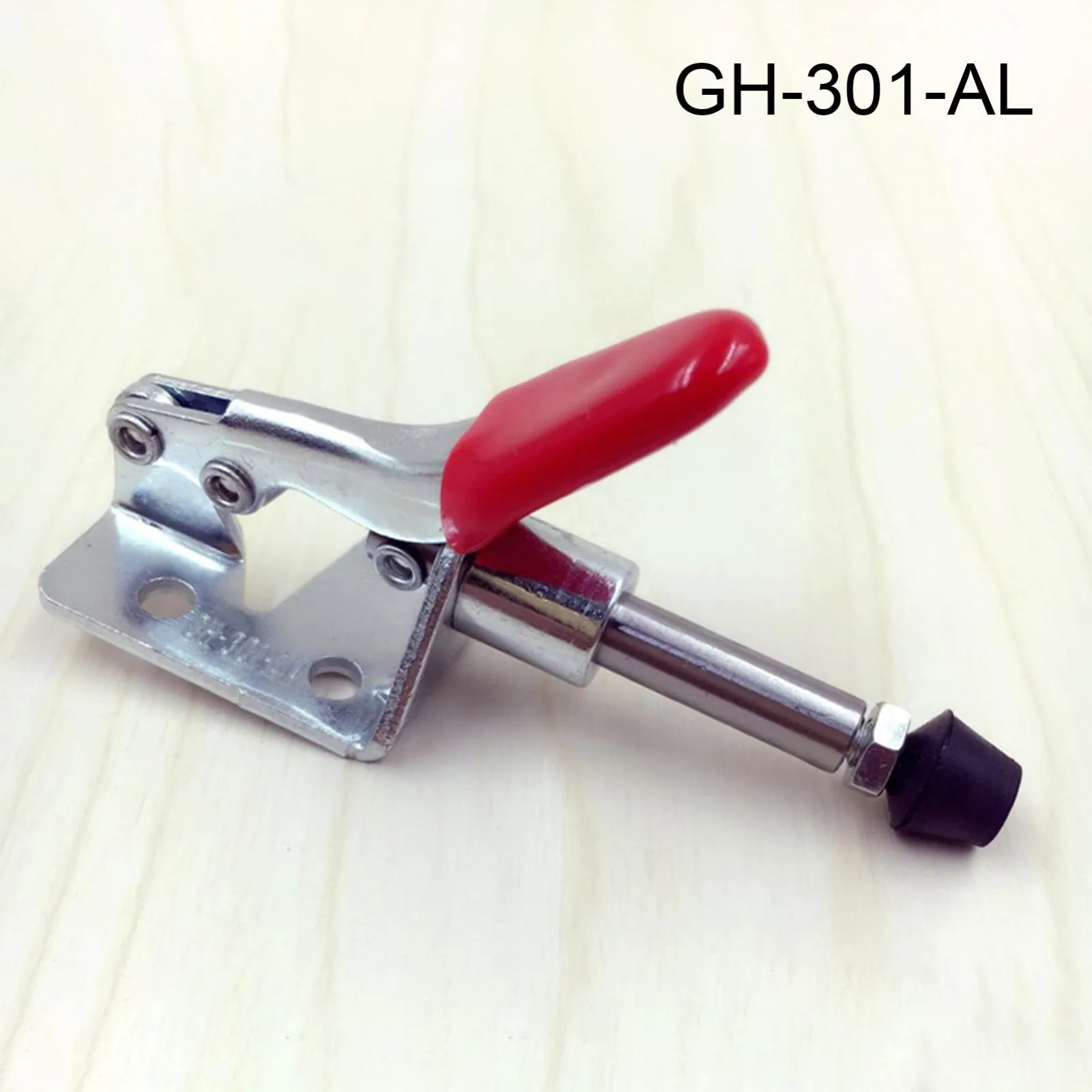 

1 Piece Set GH-301-AL Toggle Clamp Stainless Steel Jig Pull Horizontal Jig Woodworking Tool Heavy Duty Tooling Accessory