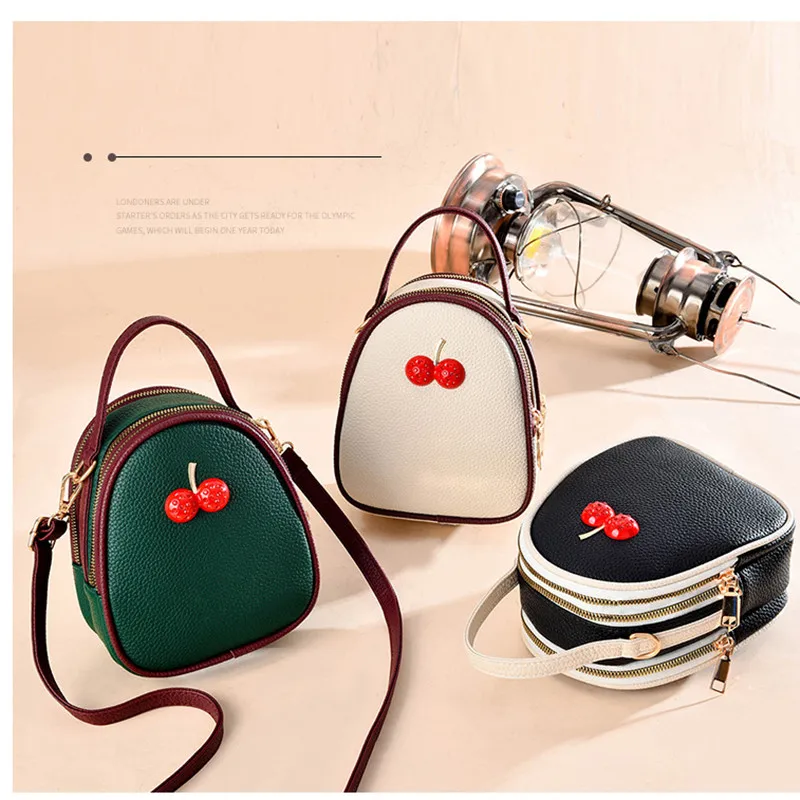 Сумки через плечо для женщин Мини Сумка Litchi Pattern Сумочка путешествий Маленькая