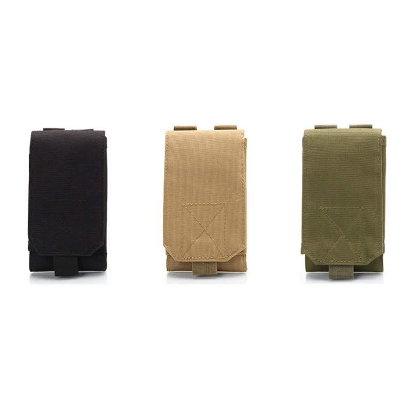 

Уличная сумка для сотового телефона Molle, тактическая сумка для телефона, охотничье снаряжение, армированные ремни, поясная сумка, поясная су...