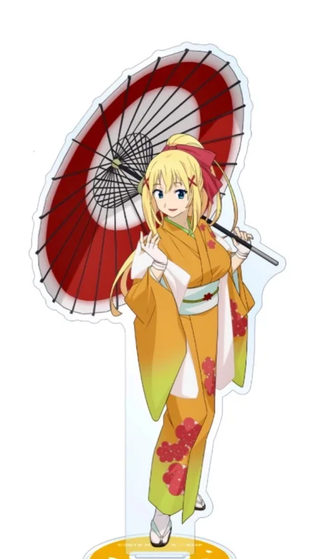 

Anime Konosuba Kono subarash sekai ni shukufuku wo! Aqua Satou Kazuma Acrylic Figure Stand Model Display Decor Cosplay Gifts