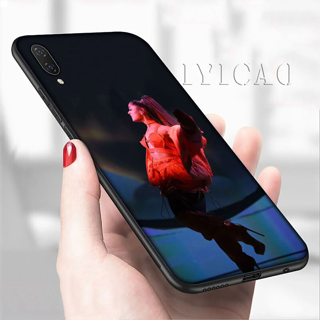 IYICAO Ариана Гранде певицы мягкий чехол для телефона Xiaomi mi 9 9T A3 PRO CC9 CC9E 8 A2 Lite A1 6 6X 5X f1