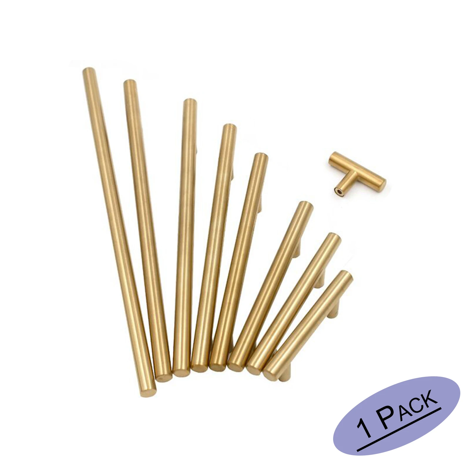 Золотого цвета для ящика Тянет Ручки шкафа круглая ручка 2 &quot~ 10&quot духового тянет