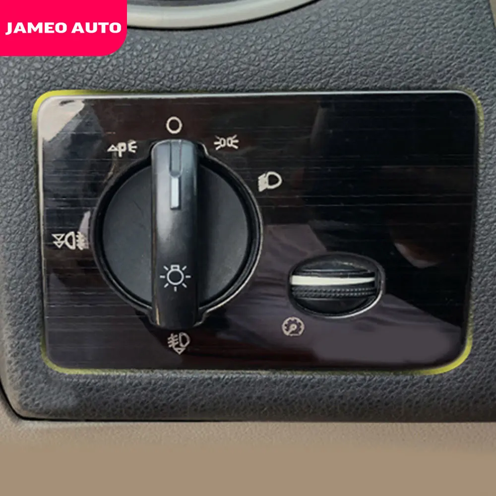 Автомобильная регулировочная ручка для фар Jameo накладка на панель наклейка Ford Focus