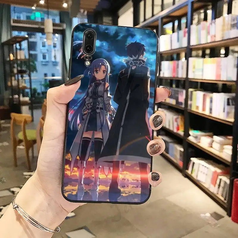 

Sword Art Online SAO hot Anime Manga high qualityPhone Case For Huawei honor Mate P 10 20 30 40 Pro 10i 9 10 20 8 x Lite