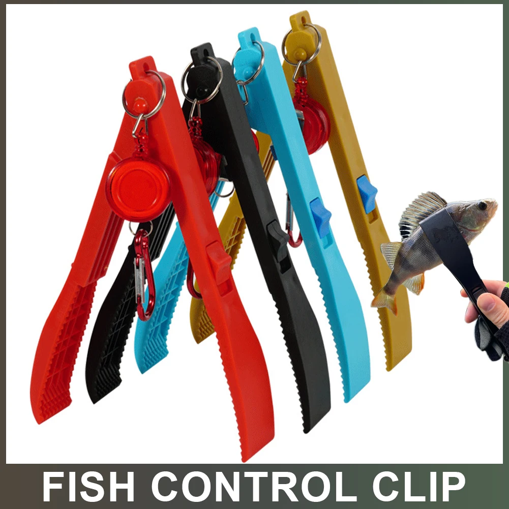 

Portable Fishing Pliers Gripper Fishing Tools Non-slip Fish Body Clip Catcher with Lock Fishing Gear SuppliesFishing Accessories