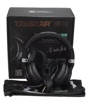 Монитор студийные наушники Takstar HD5500 динамический 1000mW мощный HD наушники с шумоподавлением Pro DJ гарнитура auriculars - Цвет: with retail package