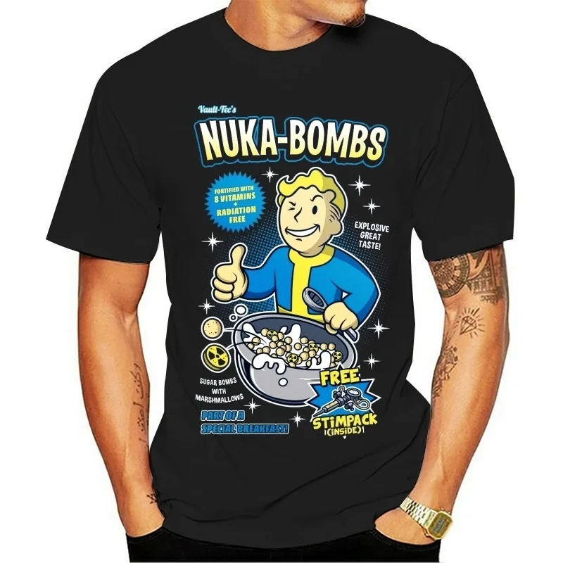 

Футболка мужская хлопковая, забавная тенниска для игр и видеоигр, Fallout 2 3 4