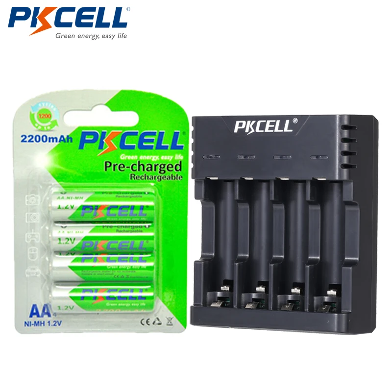 4 шт./карта памяти стандарта LSD аккумулятор 1 2 в 2200 мАч предварительно заряженные