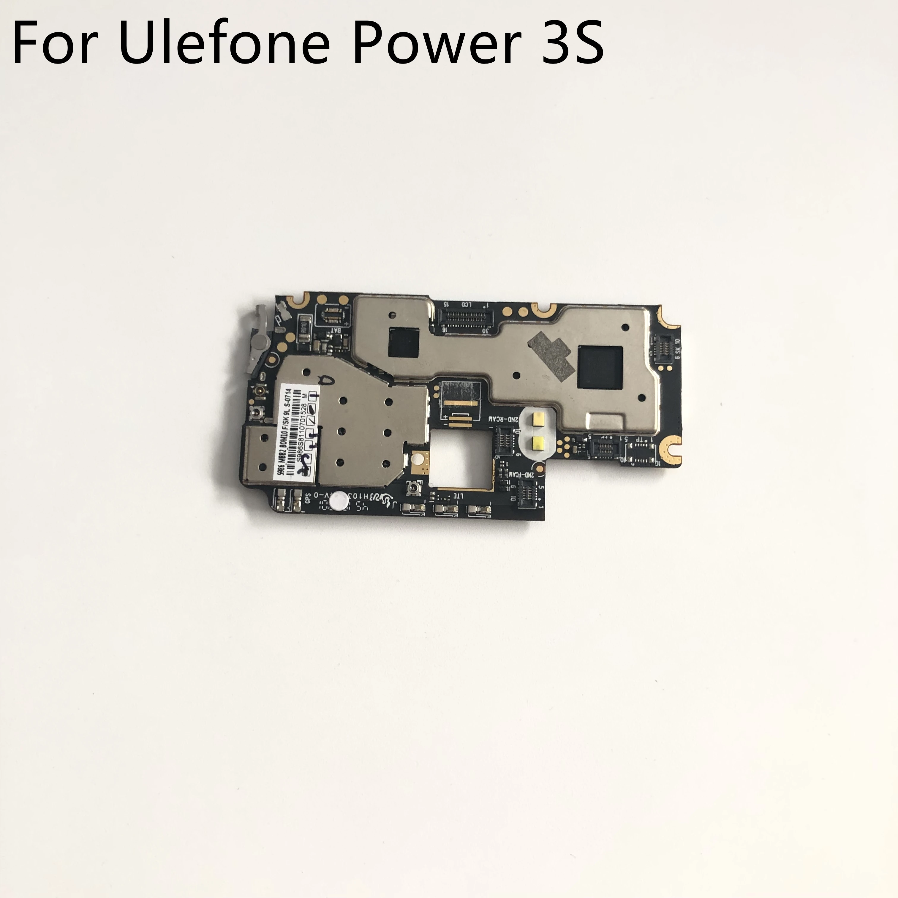 Материнская плата Ulefone Power 3S б/у 4 Гб ОЗУ + 64 ПЗУ материнская для смартфона MTK6763