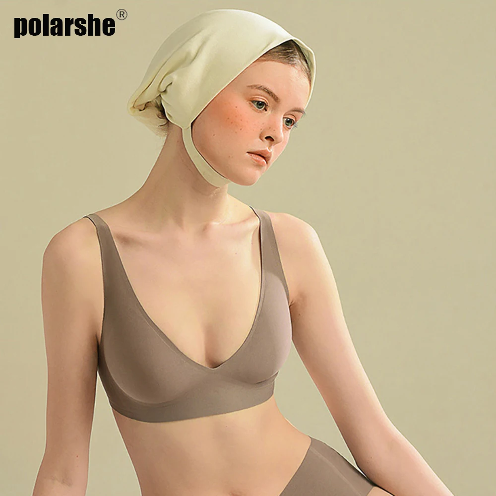 

Sexy Fashion Seamless Bra Wire Free Bra Triangle Brassiere Soft Women's Push Up Underwear Feminina Small Breast Adjusts Female