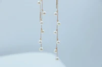 18k freshwater pearl earrings aaaapearl