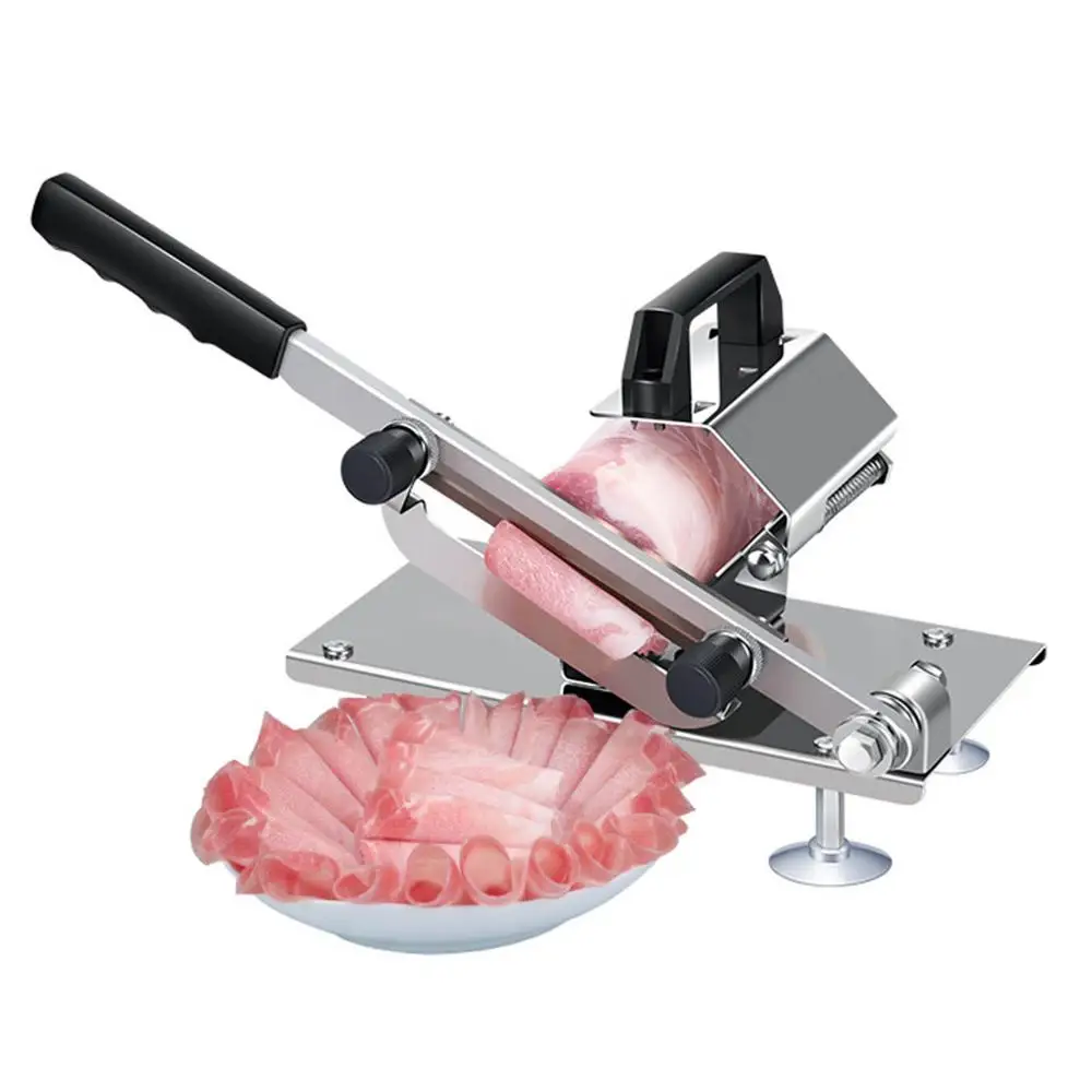 

Household Auto Meat slicer Beef Slicer Easy-cut Frozen Beef/Mutton Cutting Machine Vegetable Mutton Rolls Cutter