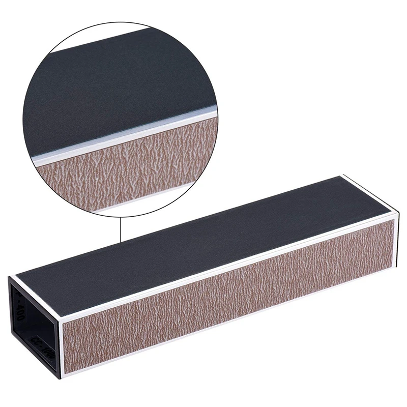 ELOS-Guitar Luthier Tool Included Guitar Fret Leveler Beam Sanding Leveling Bar Bass Fretboard Guard Protector and Granding Ston | Спорт и