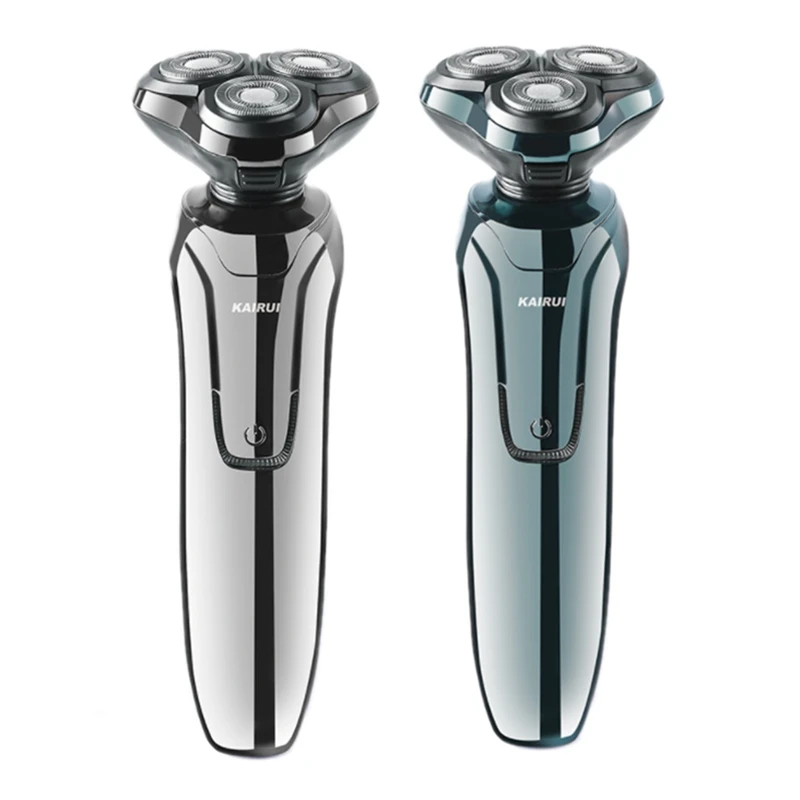 Três-lâmina de Barbear Elétrico para Homem Navalha de Lavagem Kairui Flutuante Corpo Inteiro Usb Recarregável 4d