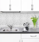 Яркая самоклеящаяся виниловая плитка для самостоятельного изготовления обоев, декоративный эффект, 3d Наклейка на стену, 1 лист