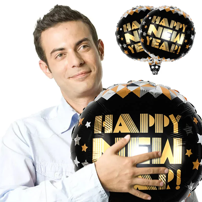 32inch Number Foil Balloon Gold/silver Digit Helium Baloons Happy New Year Christmas Party Decor Globos DIY Home Ornaments