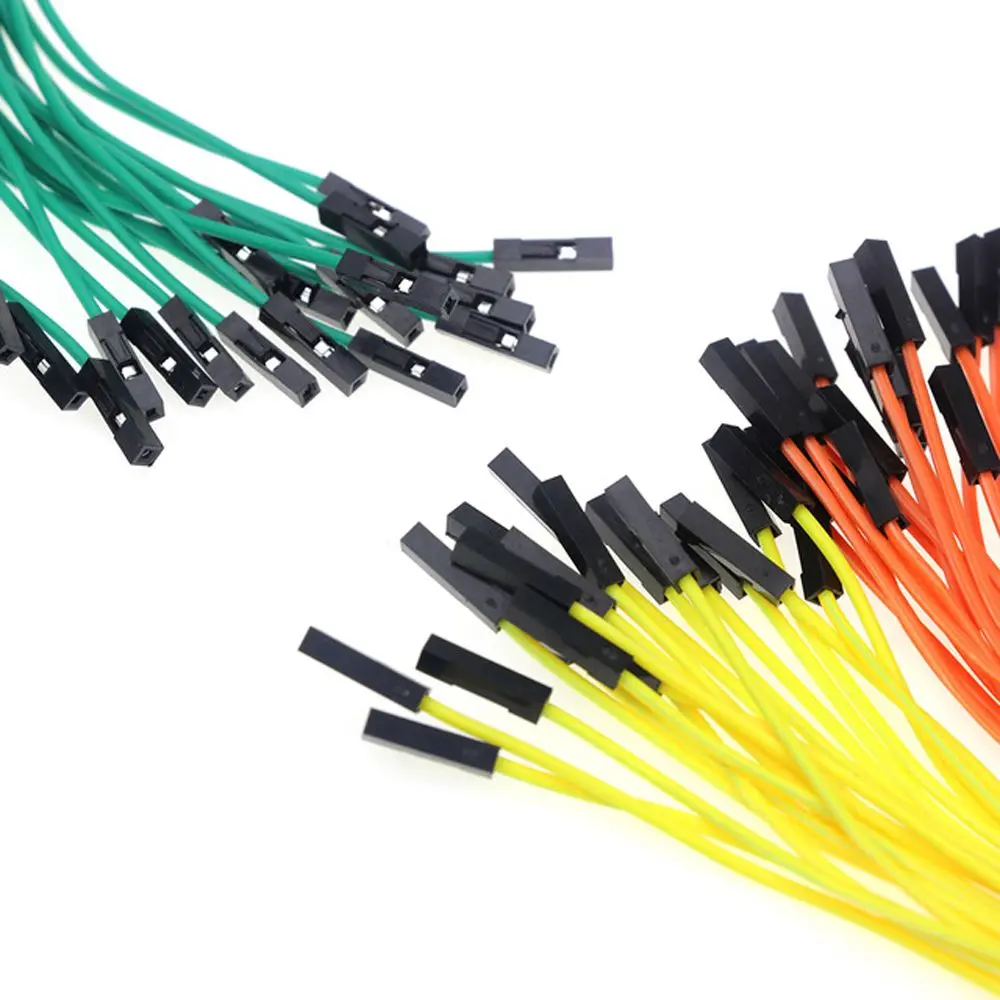 

30pcs DIY Electronic Kit Breadboard Dupont Cable 20cm 254mm Line Male To Female Dupont Jumper Wire Cable 1P Connector