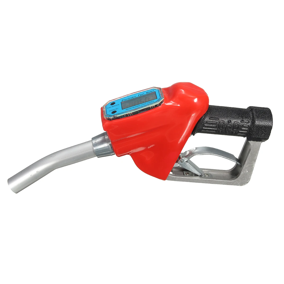 

Aluminum Alloy Fuel Gasoline Petrol Oil Delivery Gun Nozzle Dispenser Digital Flow Meter Gas Station Refuel Injection Tool Gun