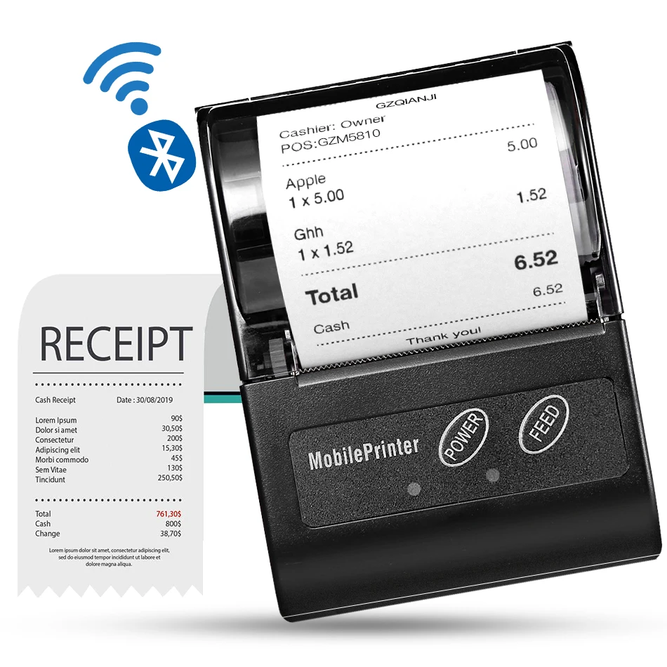Loyverse POS бесплатное приложение на android телефон Мини Bluetooth беспроводной