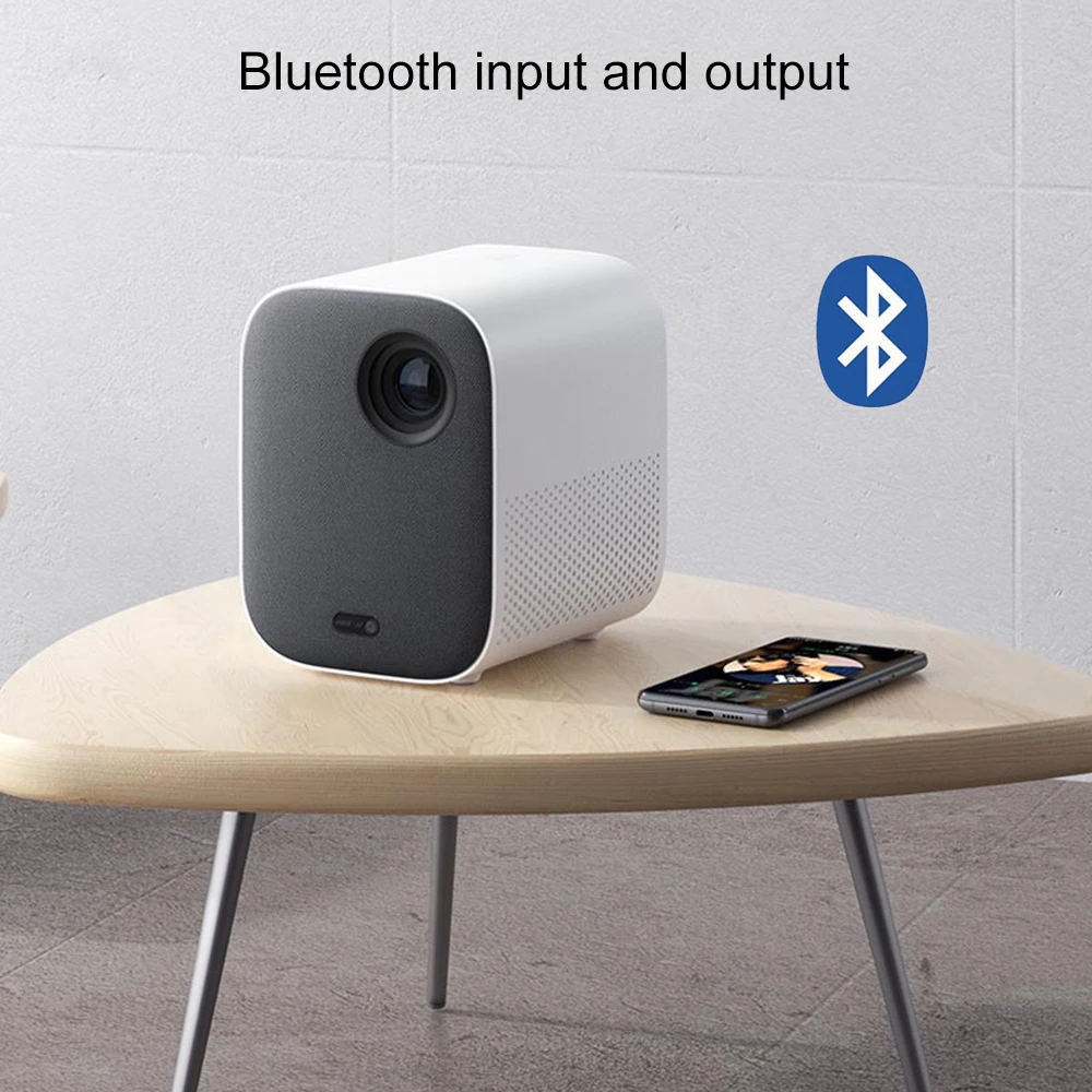 Портативный мини-проектор Xiaomi Mijia домашний кинотеатр на Android Wi-Fi | Электроника
