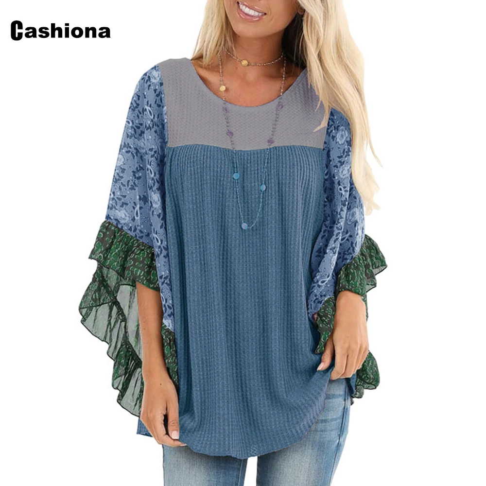 2020 Autumn Women Knitting Sweaters Tunic New Patchwork Mesh Tops Streetwear Ladies Plus size Sweater Pullovers 4xl 5xl femme enlarge