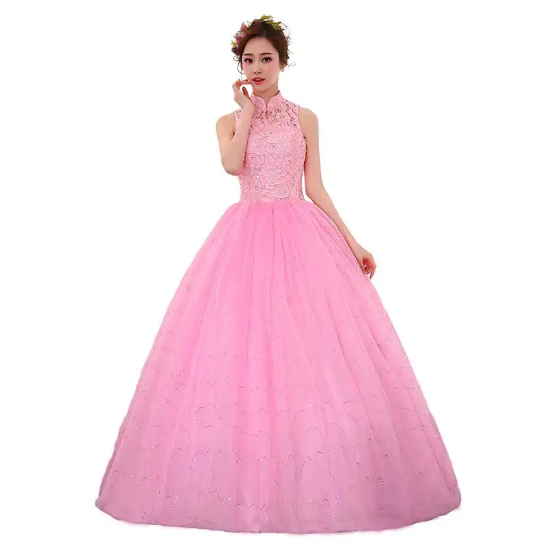 Роскошное бальное платье с бусинами в новом дизайне платья для Quinceanera 2019