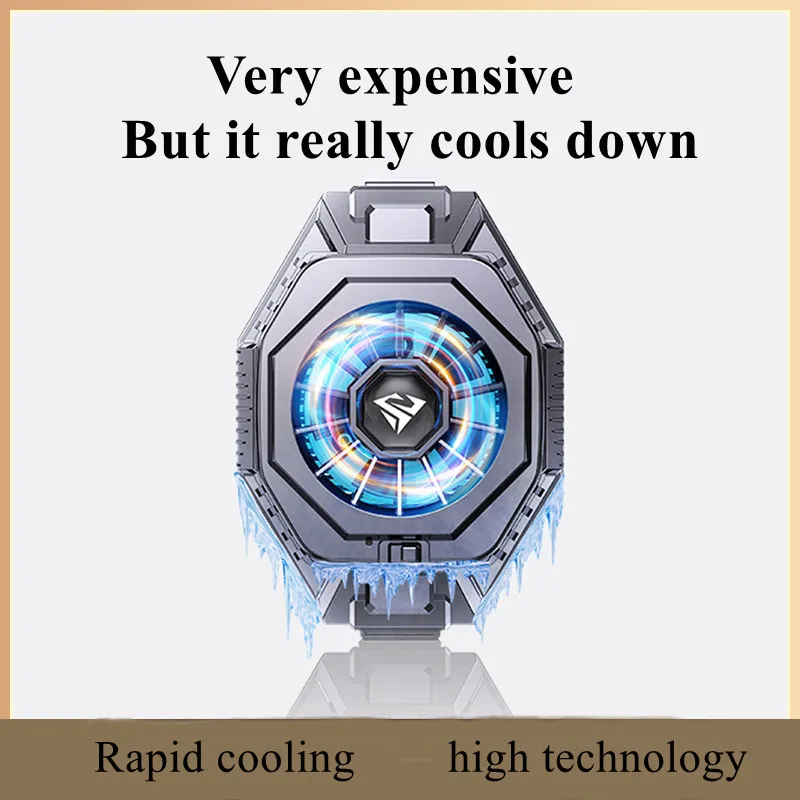 

Newest Semiconductor Cooling game Phone Cooler for iPhone Xiaomi Huawei Samsung Mobile Phone Physical cooling Phone Accessories