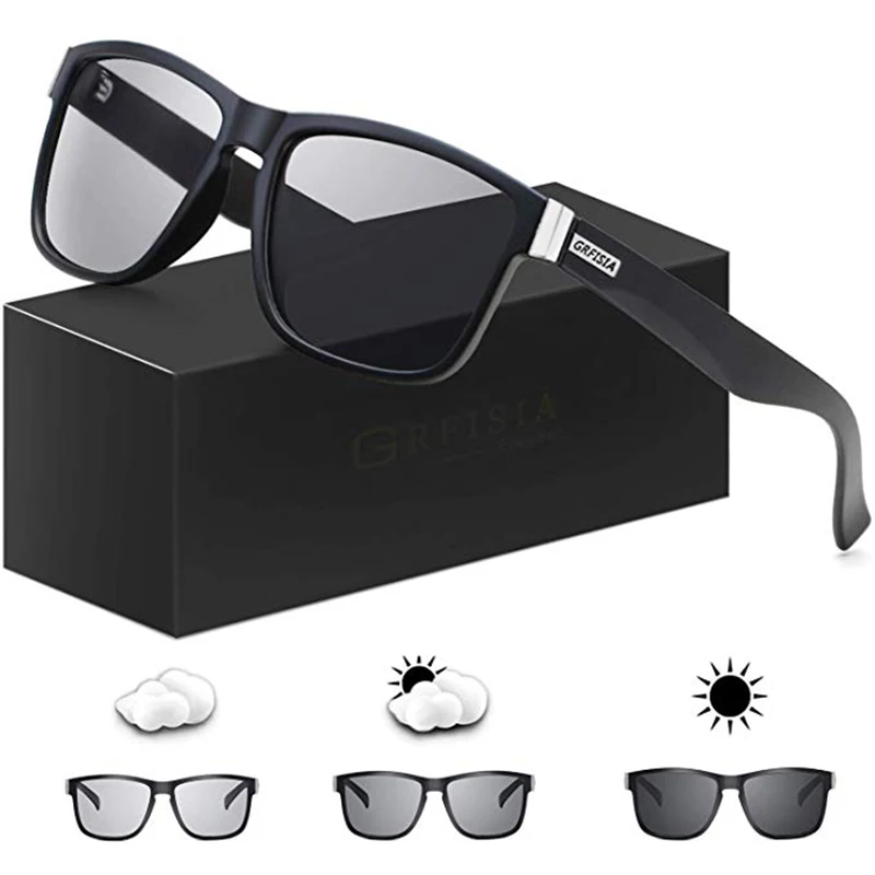 Солнцезащитные очки GRFISIA G18 мужские фотохромные поляризационные модные