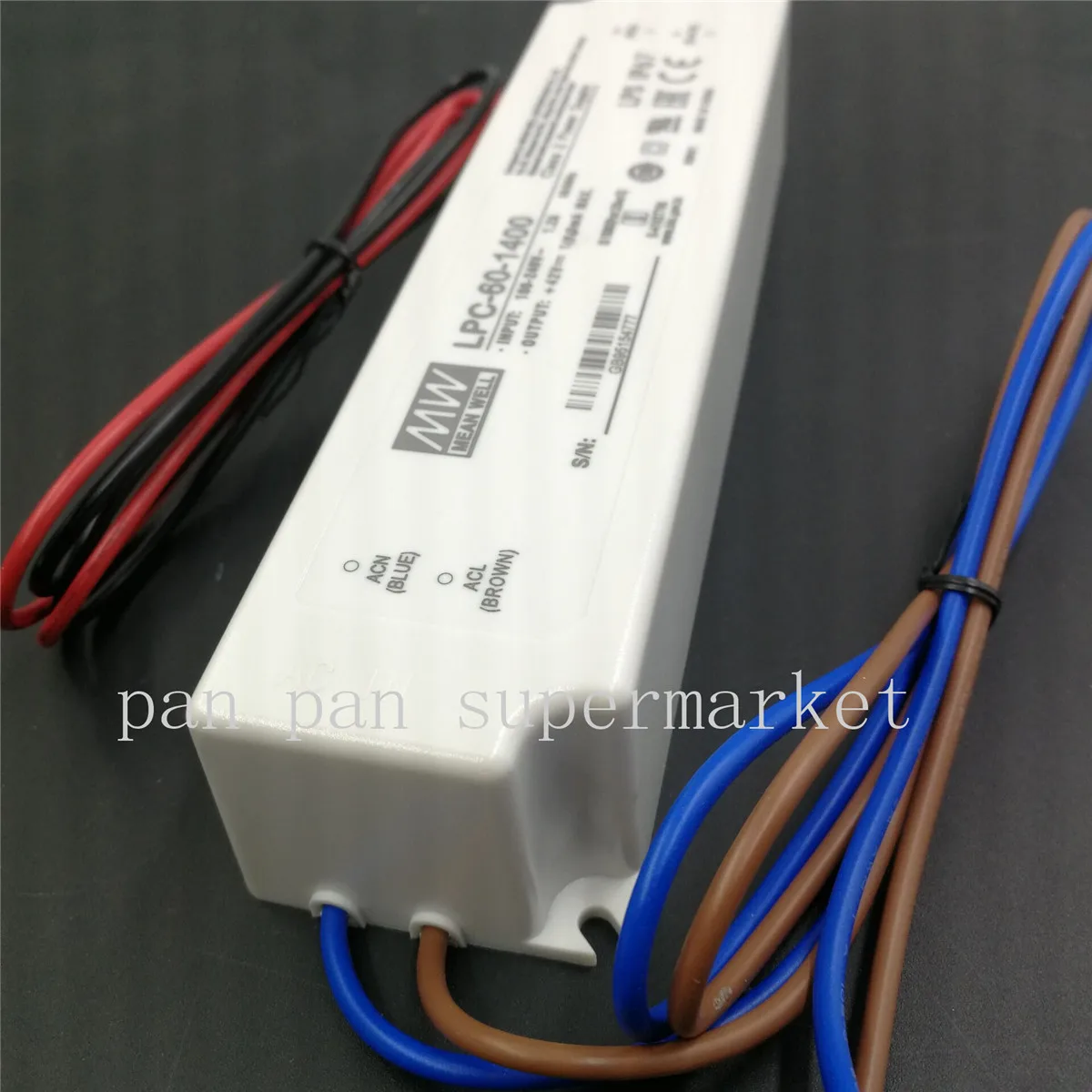 Meanwell LPC-60 постоянного тока 42VDC 1400mA Светодиодный источник питания