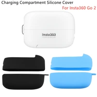 charging compartment silicone protective cover for insta360 go 2 camera battery box for insta360 go2 camera accessories