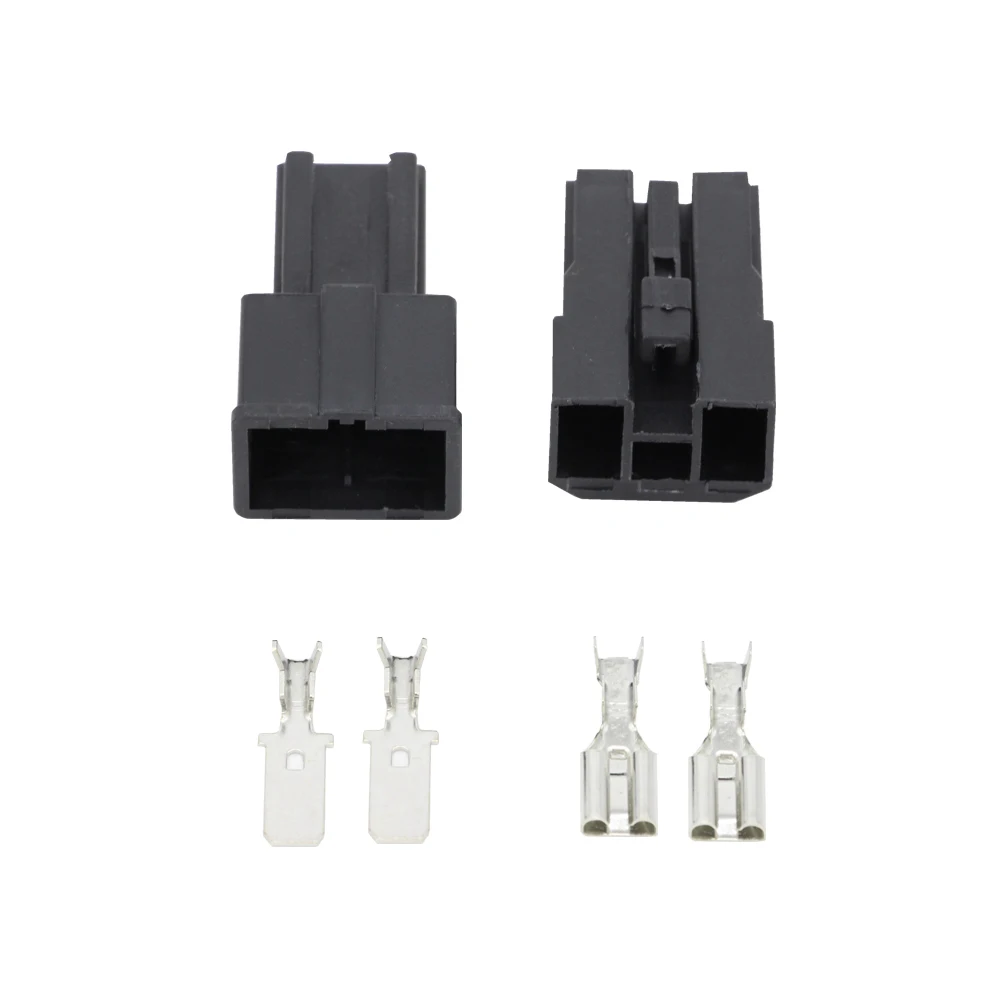 2 контактный разъем мама и папа авто Toyota Map Sensor Connector батарея динамик провод DJ7026 7.8