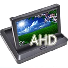 Автомобильные складные мониторы HD Видео TFT ЖК-дисплей 5 дюймов для камеры заднего вида парковочный AHD 1280*720