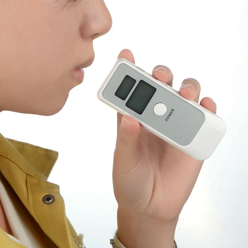 Profesional Digital Breath Alcohol Tester Breathalyzer Alcotester With Clock For Level Testing Car Gadget | Инструменты