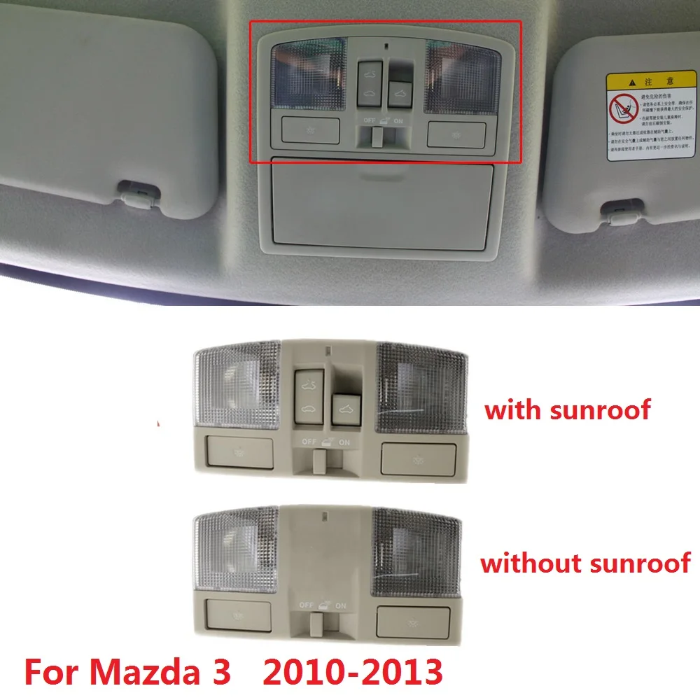 CAPQX для Mazda 3 BL 2010 2011 2012 2013 автомобильный ВНУТРЕННИЙ Задний светильник чтения на