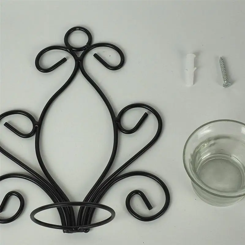 Железный настенный подсвечник креативный в европейском стиле украшение для дома