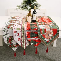 2020 table runner christmas decoration knitted fabric table runner creative christmas tablecloth table decoration %d0%b1%d0%b5%d0%b3%d1%83%d0%bd %d1%81%d1%82%d0%be%d0%bb%d0%b0