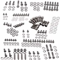 Stainless Steel Bolts Kit For Chevy SBC Engine Small Block 265 283 305 327 350