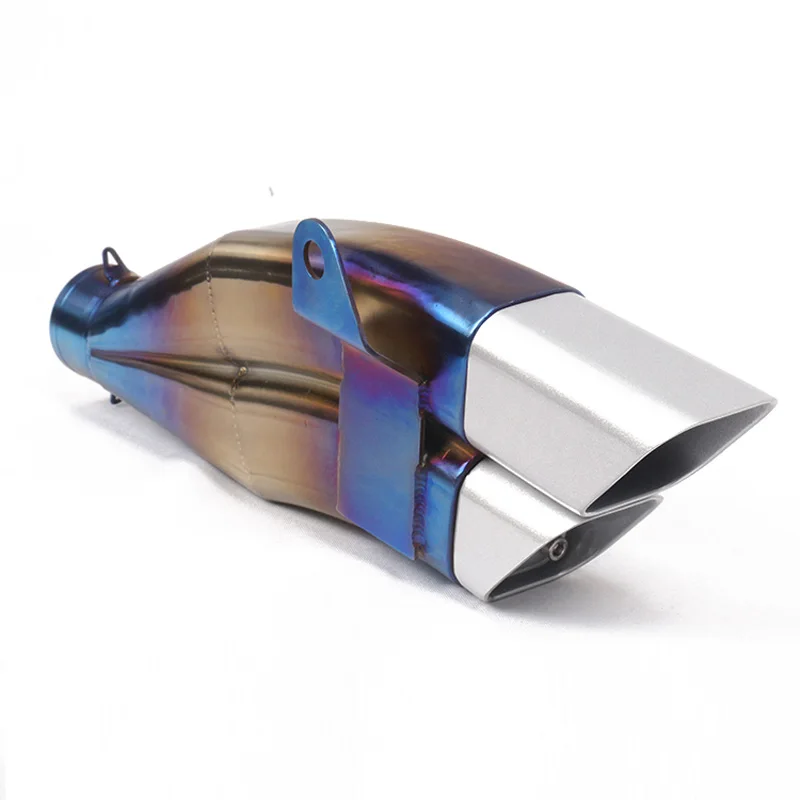 

51mm Universal motorcycle exhaust muffler dual double pipe escape moto DB killer laser logo for benelli300 250NK K8 k9 6R