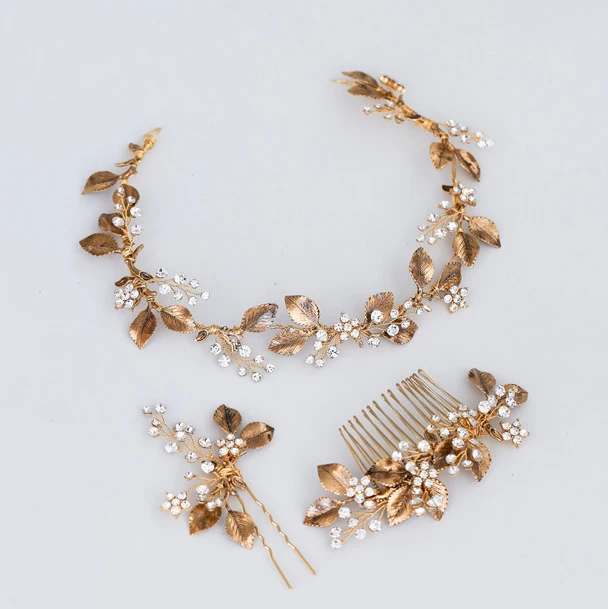 Свадебные украшения в винтажном стиле барокко расчески для волос Группа Шпильки