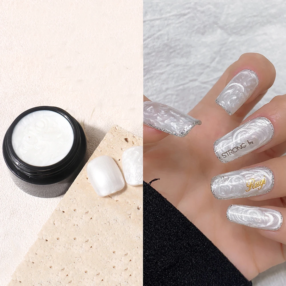 

10ml Color Nail Art Shell Thread Gel reflective Nail Polish Glitter Semi-Permanent Irregular Pearly DIY NEW Varnish Uv Gel