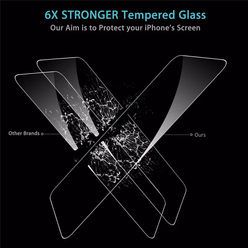 Binmer 1/2/3pcs Protective Glass For IPhone 11 Screen Protector Protection Tempered | Мобильные телефоны и аксессуары