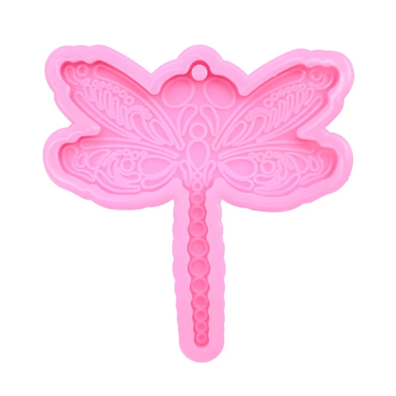

Handmade Dragonfly Silicone Mold Keychain Pendant Resin Mold Jewelry Making